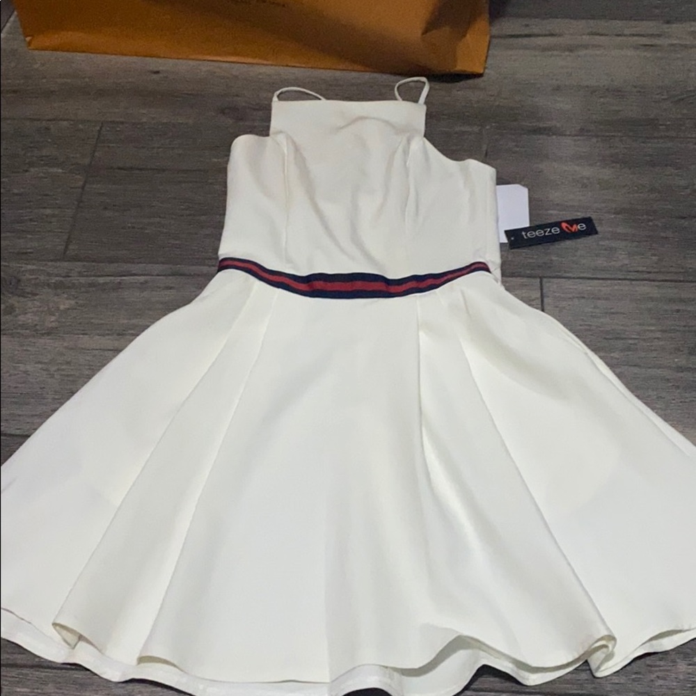 White dress